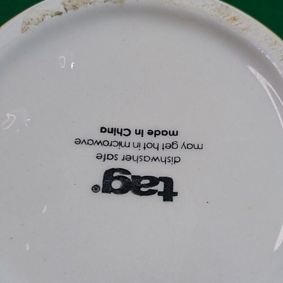 Tag Orange 3D Ceramic Cat w/ Whiskers Ears Feet Tail as Handle Kitch - Picture 9 of 11